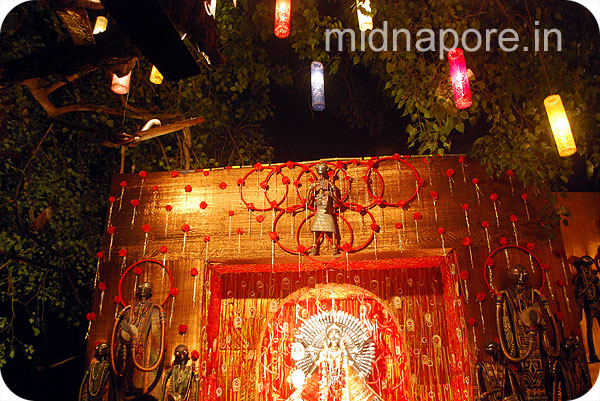 Uttarayan - Kali Puja 2014 , Tamluk, Purba Medinipur