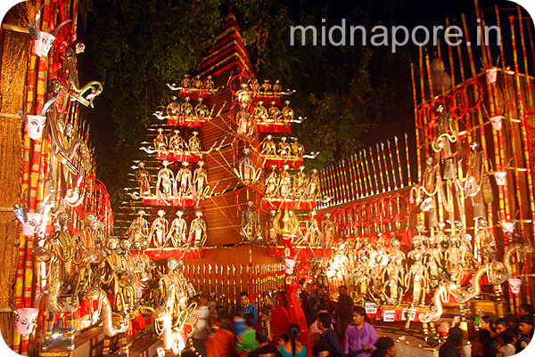 Uttarayan - Kali Puja 2014 , Tamluk, Purba Medinipur