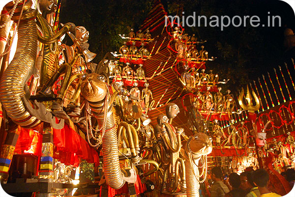 Uttarayan - Kali Puja 2014 , Tamluk, Purba Medinipur
