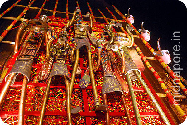 Uttarayan - Kali Puja 2014 , Tamluk, Purba Medinipur