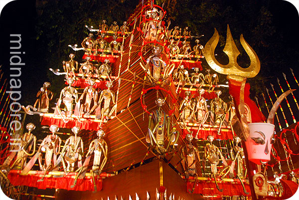 Uttarayan - Kali Puja 2014 , Tamluk, Purba Medinipur