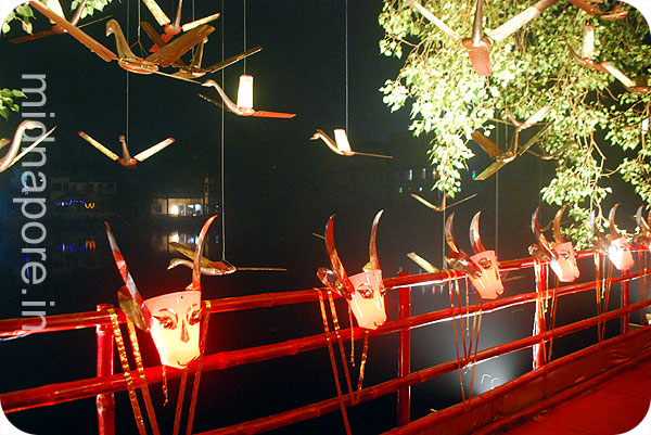 Uttarayan - Kali Puja 2014 , Tamluk, Purba Medinipur