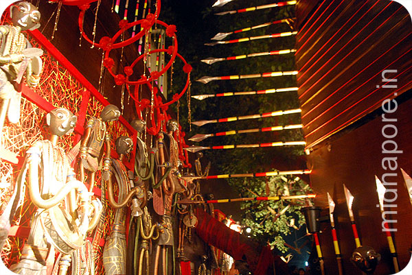Uttarayan - Kali Puja 2014 , Tamluk, Purba Medinipur