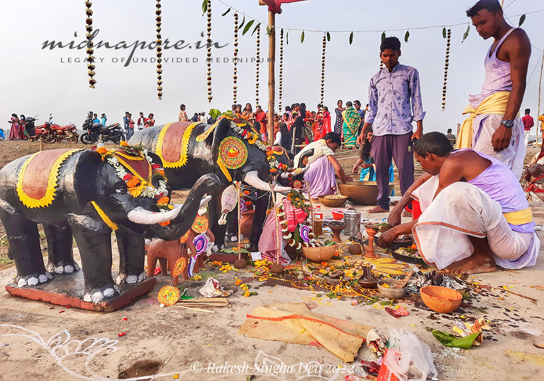 শালবনি, হাতি মেলা, Shalbani, Elephant, Fair, Pathrajuri, Chandankath
