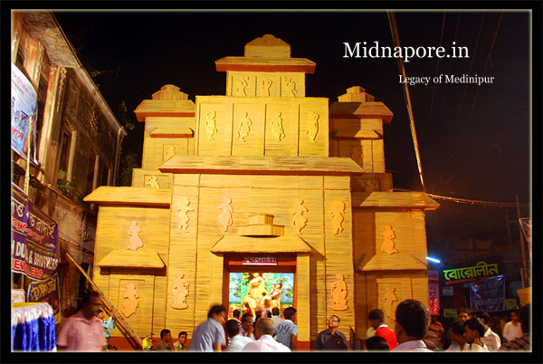 Ballavpur, Midnapore, Durgapuja 2011