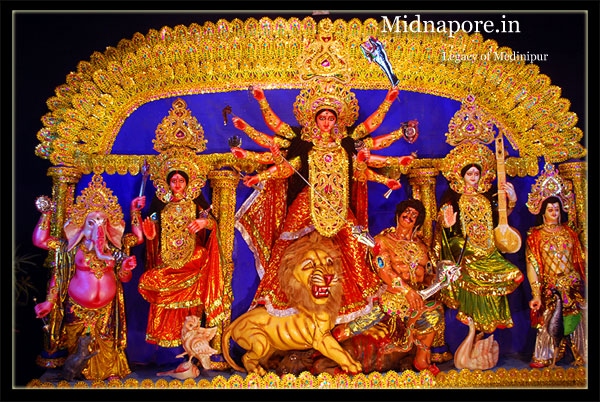 Kornelgola, Midnapore, Durgapuja 2011