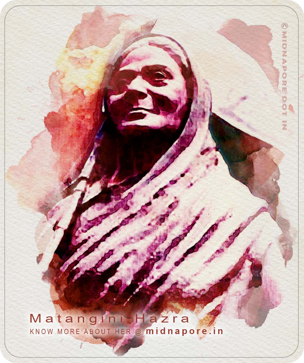 Matangini Hazra, মাতঙ্গিনী হাজরা, मातंगिनी हाजरा