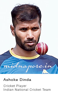 Ashoke Bhimchandra Dinda, Indian cricket player