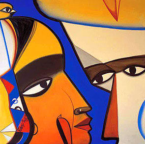 Painting by Paresh Maity