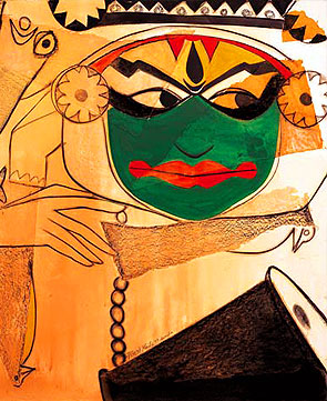 Painting by Paresh Maity